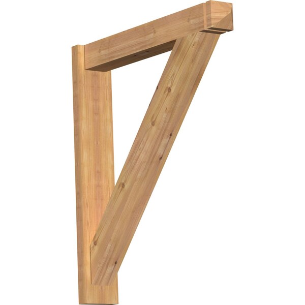 Ekena Millwork Traditional Arts & Crafts Smooth Outlooker, Western Red Cedar, 5 1/2"W x 32"D x 36"H OUT06X32X36TRA03SWR - main